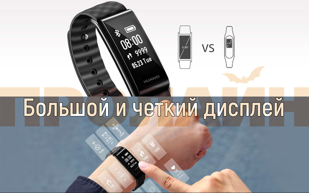 Фитнес-браслет Huawei Honor Band A2 Magic Black (Glory Play Bracelet)