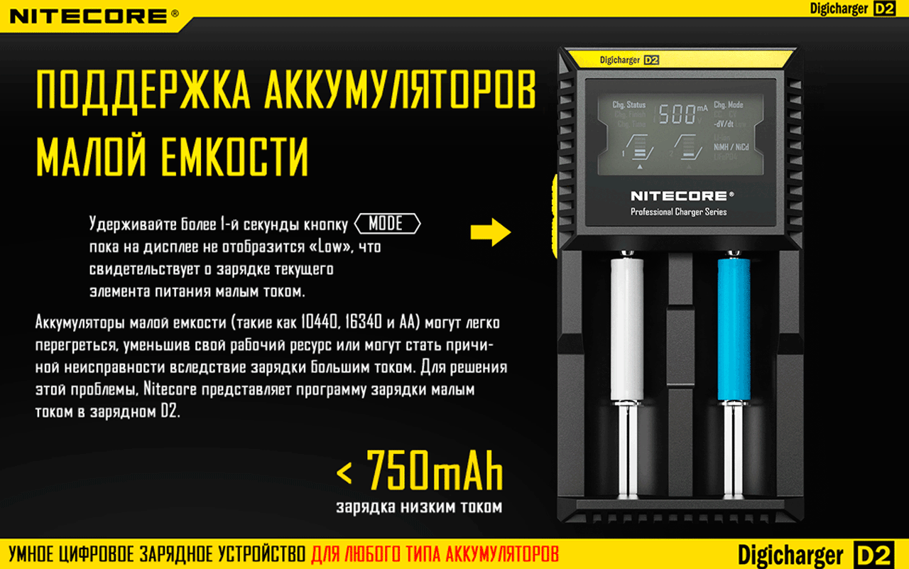 NiteCore D2