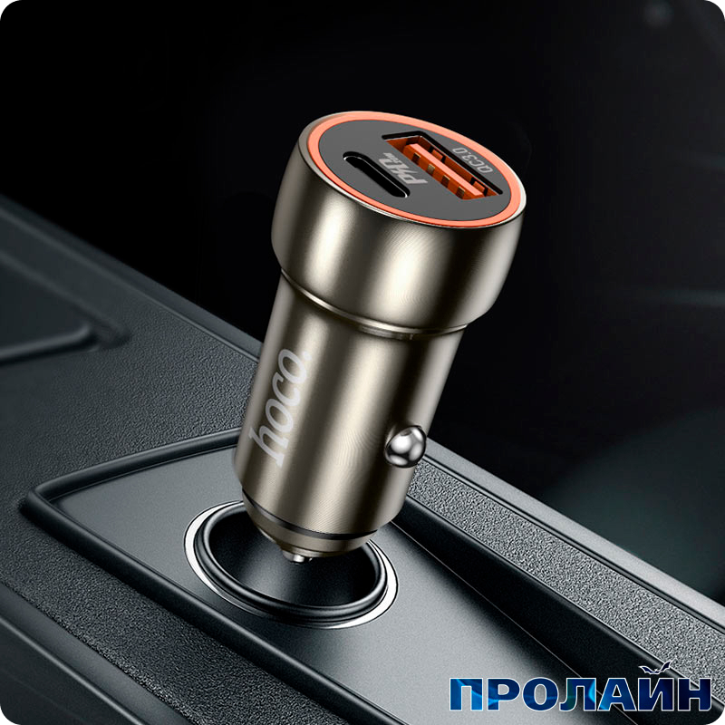 АЗУ HOCO Z46A Blue whale Metal gray