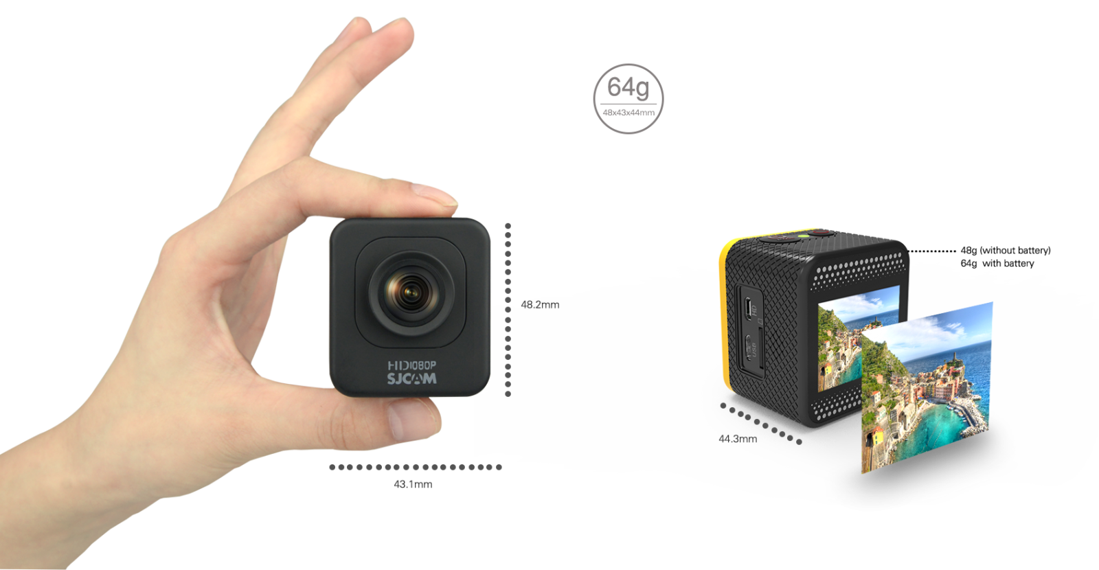 Экшн камера SJCAM M10