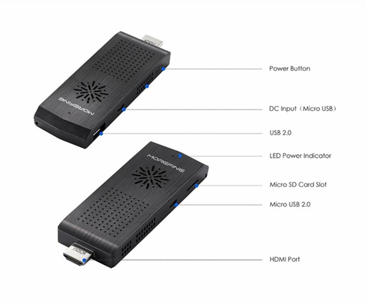 Мини-компьютер MOREFINE M1+