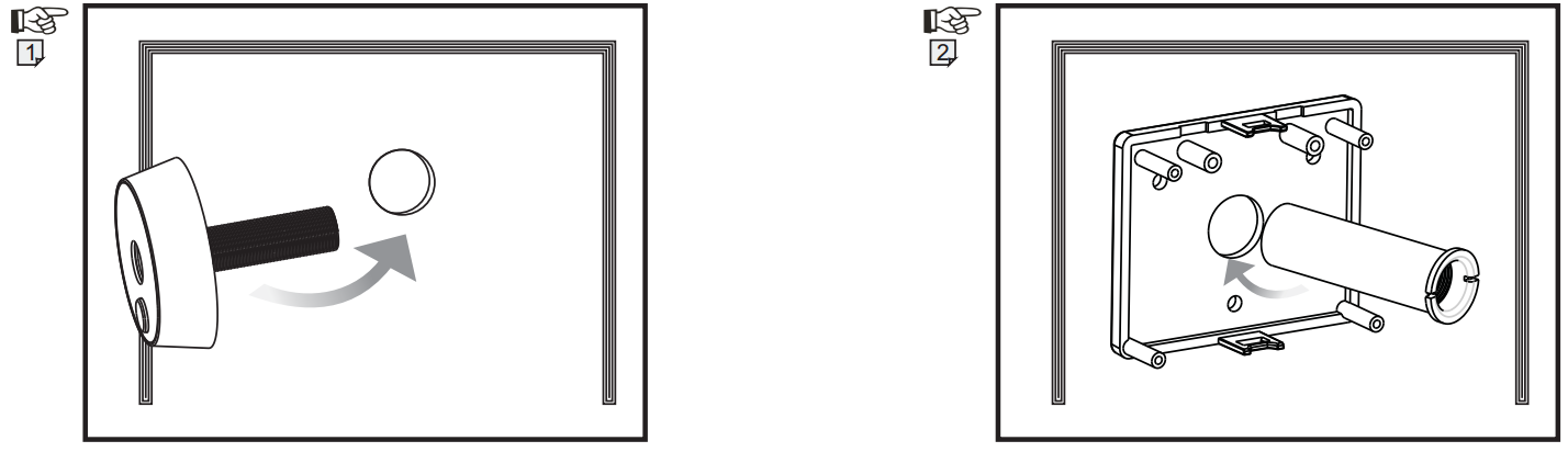 Монтаж дверного звонка