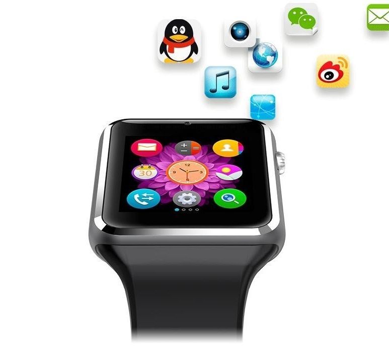 Стильная модель умных часов телефона Smart Watch A1