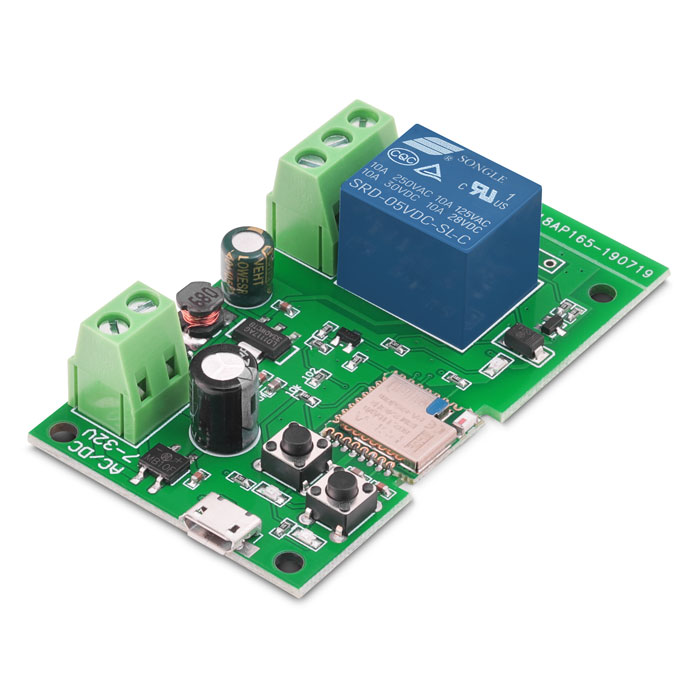 Импульсное Wi-Fi реле Sonoff 5V 12V