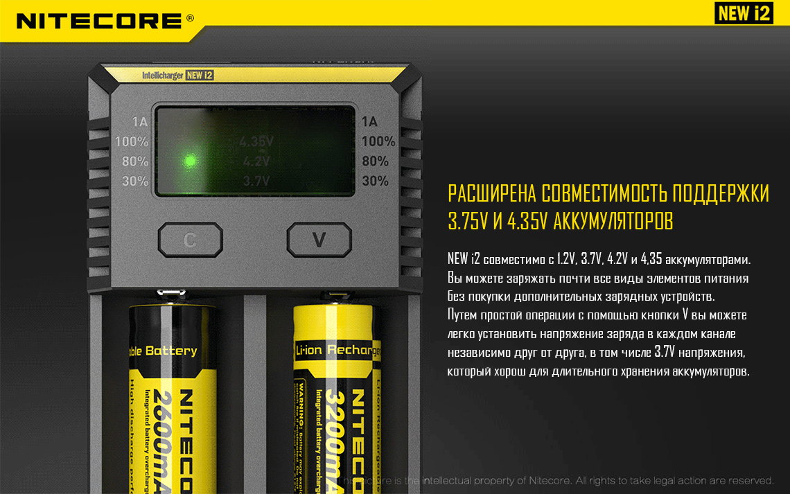 NiteCore NEW i2