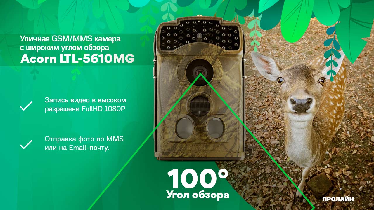 Уличная GSM/MMS камера Acorn LTL-5610WMG