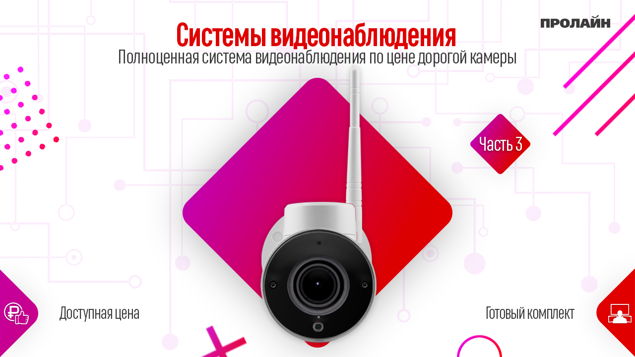 Полноценная система видеонаблюдения по цене дорогой камеры