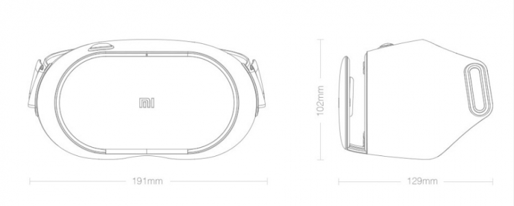 Очки виртуальной реальности Xiaomi Mi VR Play 2