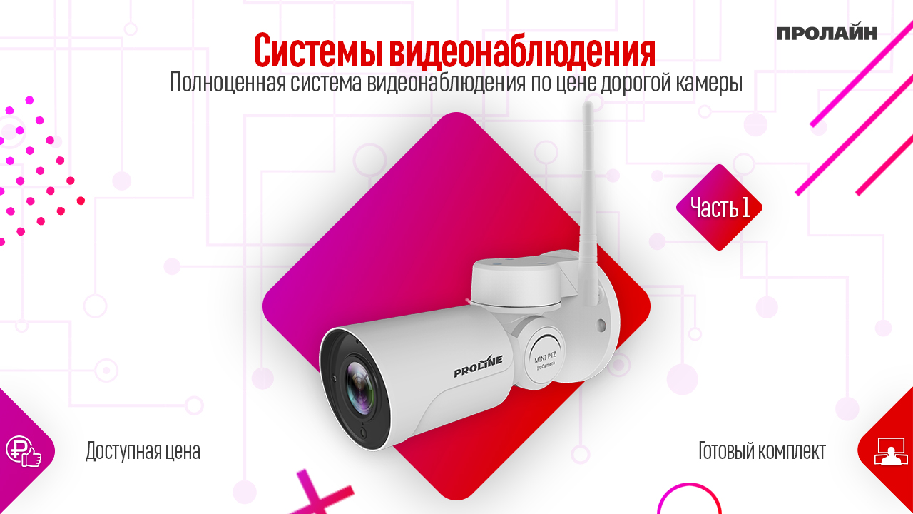 Полноценная система видеонаблюдения по цене дорогой камеры