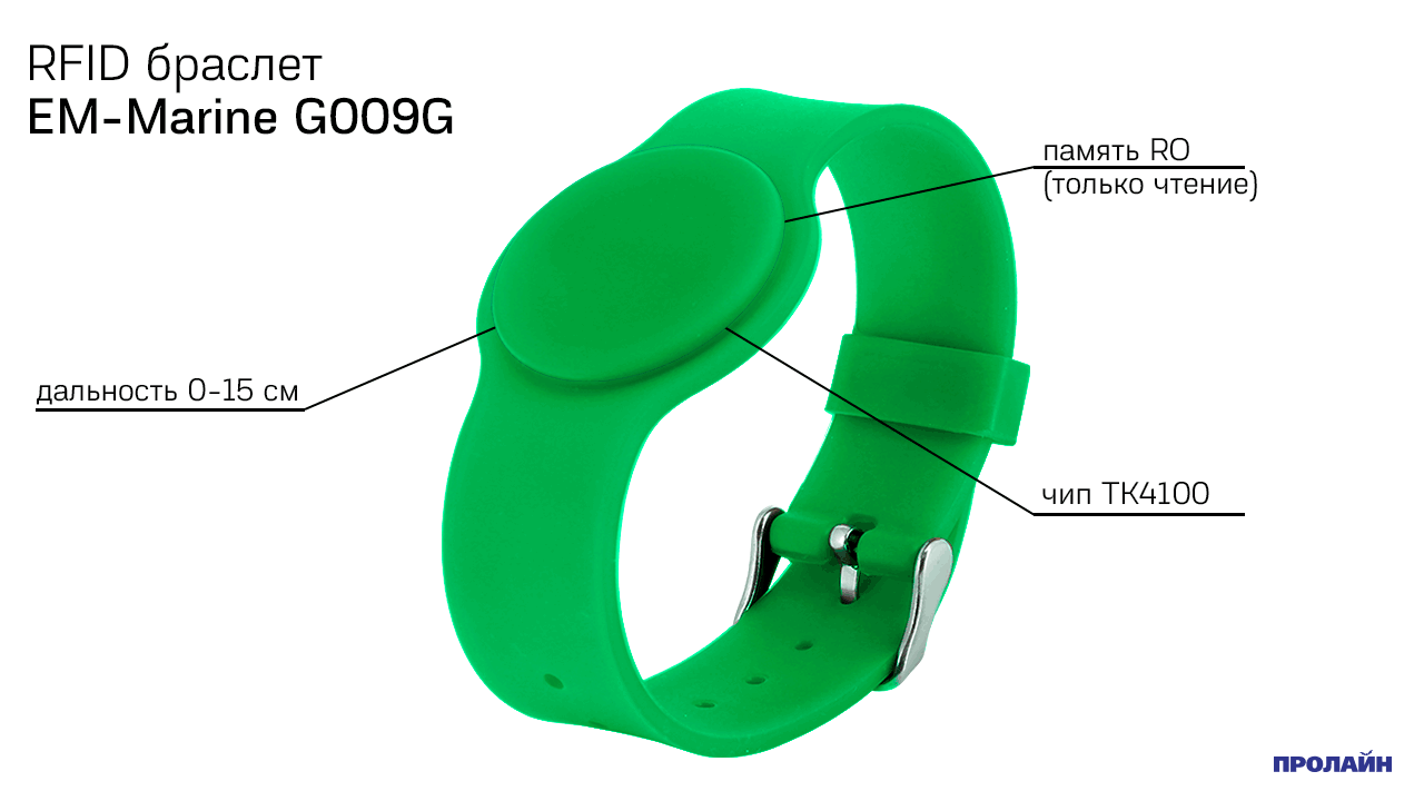 RFID-браслет EM-Marine G009G