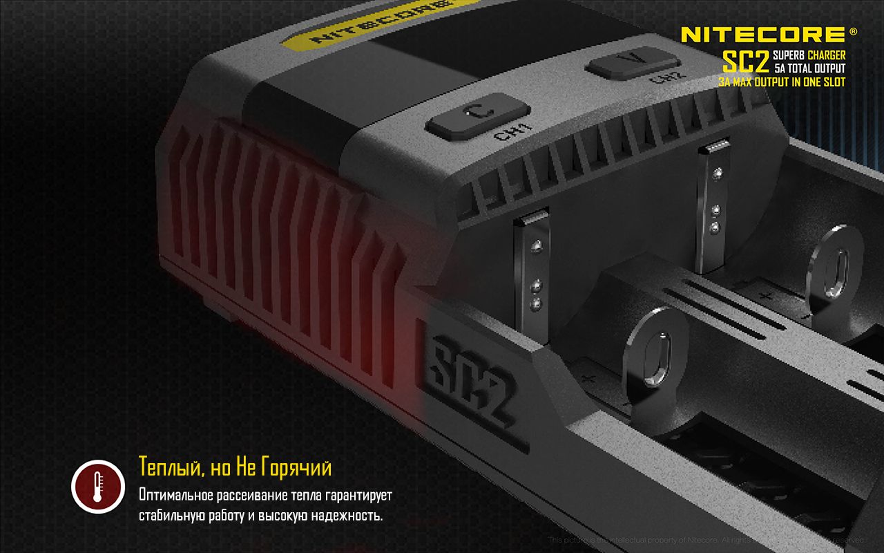 NiteCore SC2 SUPERB Charger