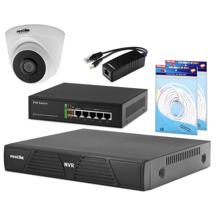 Комплект IP видеонаблюдения Proline KIT 7009 Digital