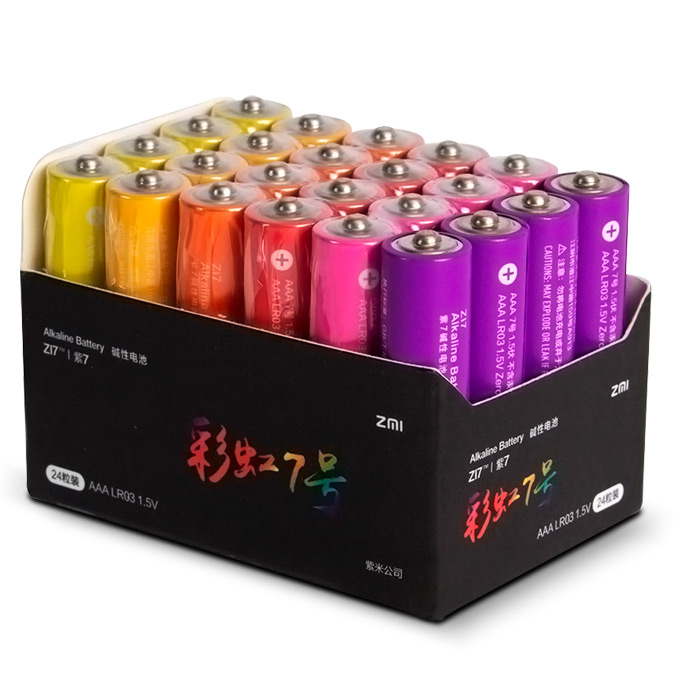 Xiaomi Rainbow ZI7 Alkaline Battery AAA