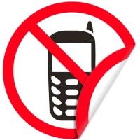 Наклейка 150 мм (Мобильный двухсторонняя)