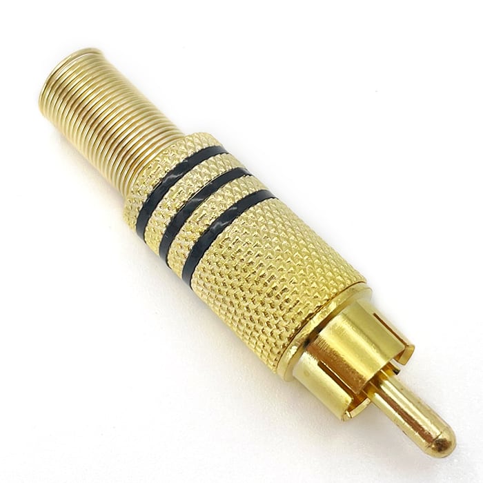 Разъем RCA-ANYTYPE-G(п) (винт), черный