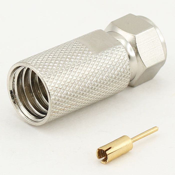 Разъем F-RG11(п с pin) (накрутка)