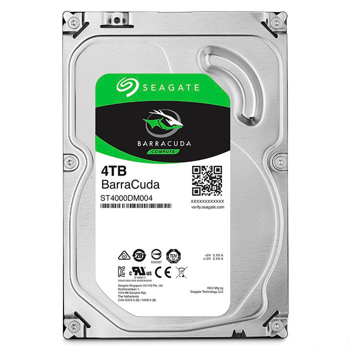 3.5 HDD 4Tb SATA Seagate BarraCuda