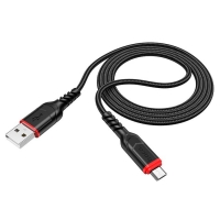 HOCO Х59 Victory MicroUSB 1м Black