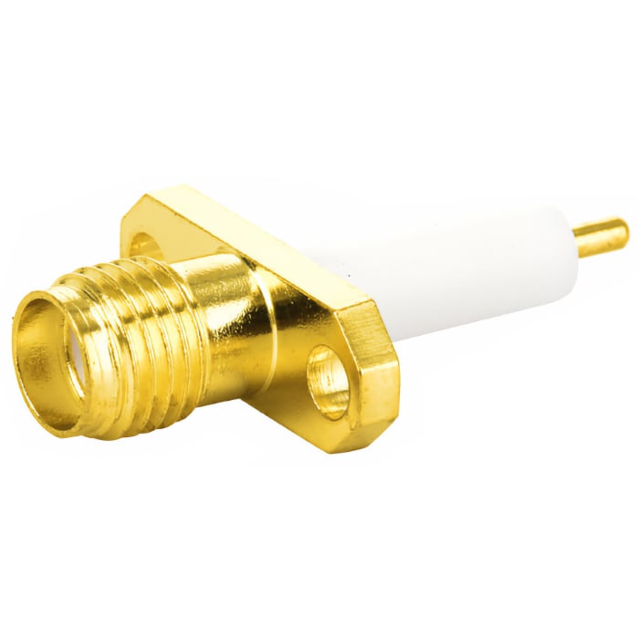 SMA(м)-KFD2 на корпус, с фланцем 2 отв., под пайку