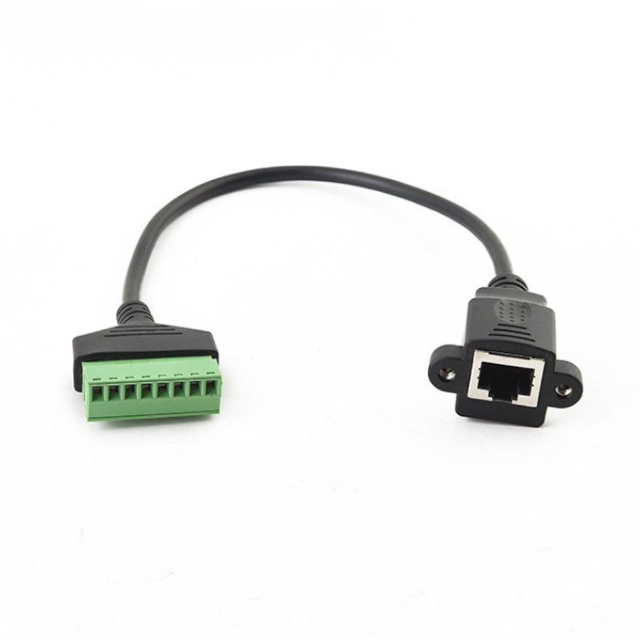 Разъем RJ-45-ANYTYPE-C м гибкий клемник