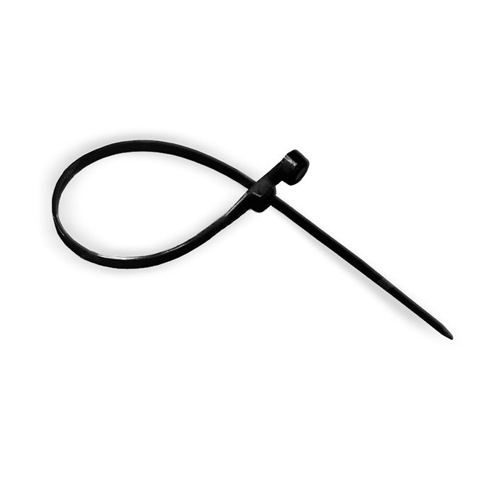 Хомут под винт 200мм 07-0205 черный