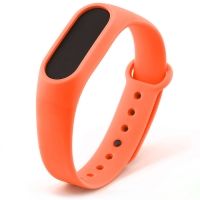 Ремешок для фитнес-браслета Mi Band 2 оранжевый