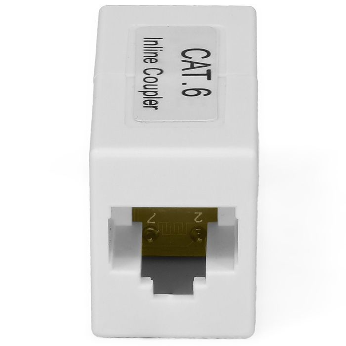 Соединитель сетевой 2хRJ-45(м) CAT.6