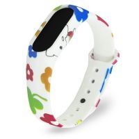 Ремешок для фитнес-браслета Mi Band 2 с узором Hello Kitty