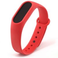 Ремешок для фитнес-браслета Mi Band 2 красный