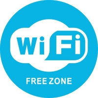 Наклейка 200 мм (Wi-Fi уличная)