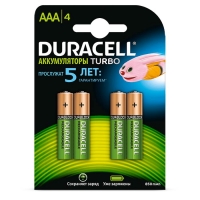 Duracell DX2400 HR03-4BL AAA 850-900 mAh 4 шт.